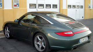 2009 Porsche 911 Targa Picked Out In A Sea of Porsches